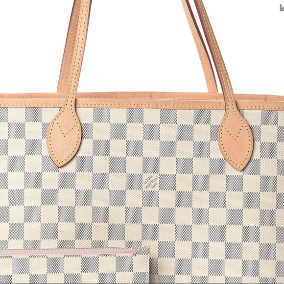 ✨Rose Ballerine Neverfull With Pouch Authentic - Picture 7 of 14